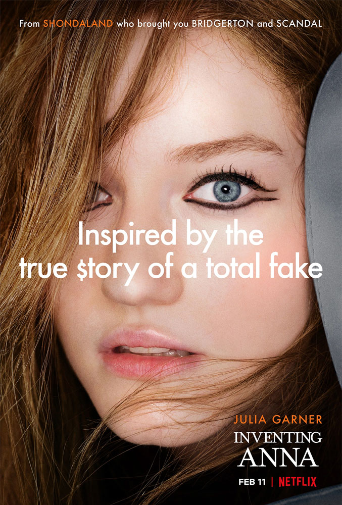 Изобретая Анну постер